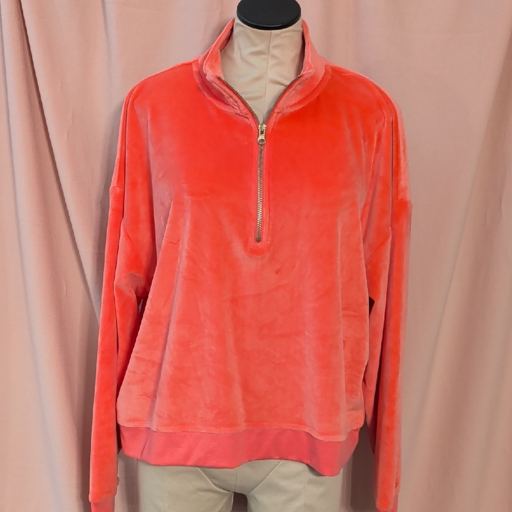 Avia Coral Quarter-Zip Sweatshirt